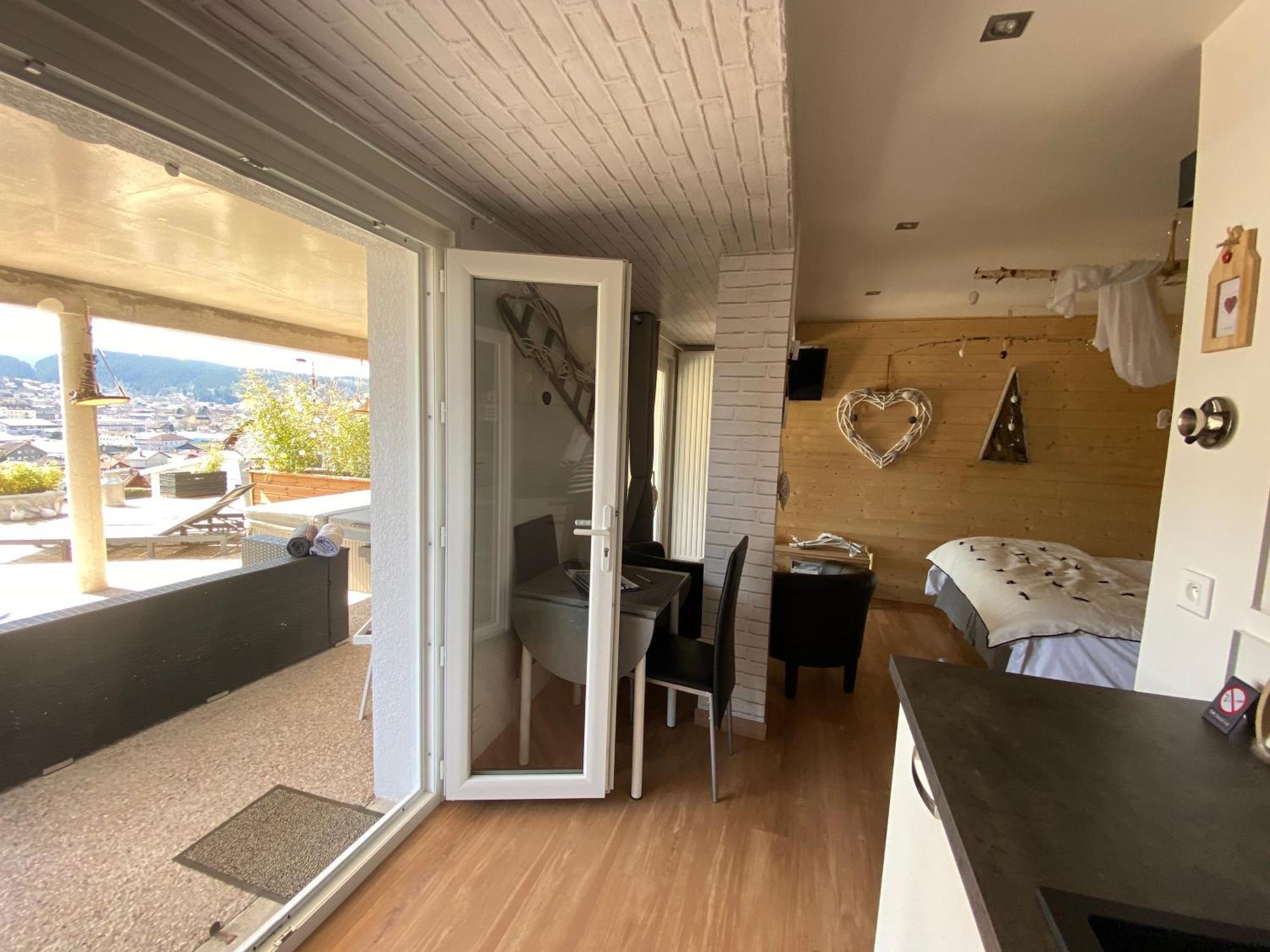 Au Nid Cosy D'Isa A Gerardmer Vosges - Spas Privatifs Exteriör bild